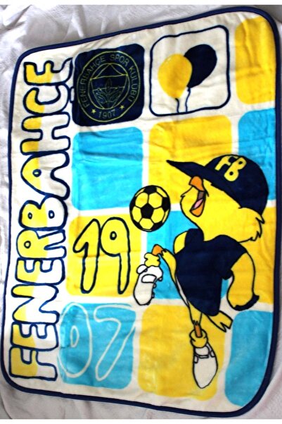 Merinos Fenerbahçe Lisanslı Balon-kanarya Figürlü Fb Bebek Vizon Battaniyesi ...