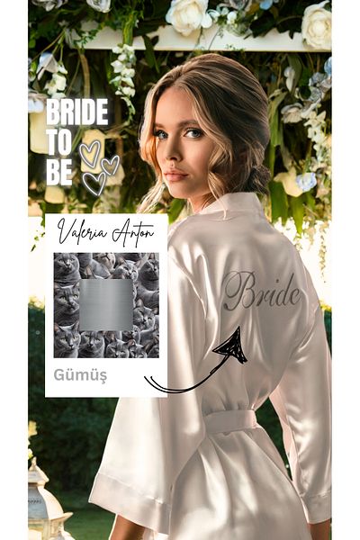 Valeria Anton Rochie de mireasa cu broderie din satin - Rochie de mireasa