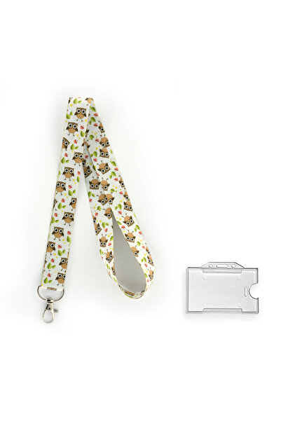 YİĞİTBAŞI ŞANS BAYKUŞU Desen Boyun İpi Ve Telefon Askısı Okul ,hastane , BOYU...