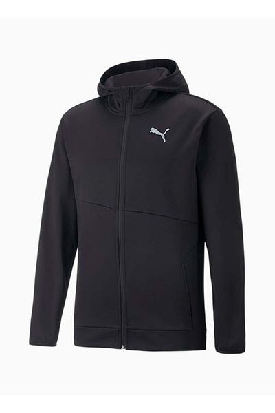 Puma Black Zip Jacket - Size S