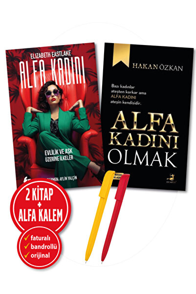 Fa Yayınları Alfa Kadını (Elizabeth Eastlake) + Alfa Kadını Olmak(Hakan Özkan...