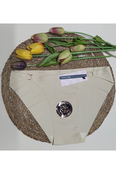 F.K Chiloți igienici fără sudură FK Laser Cut cu talie înaltă - Nu urmăresc și nu transpiră