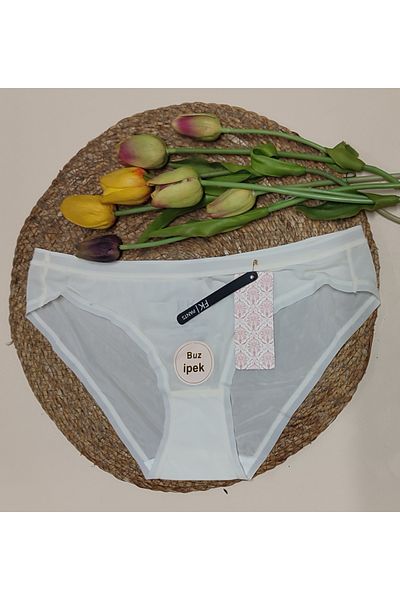 F.K ملابس داخلية نسائية من FK Ice Silk مقطوعة بالليزر - تصميم لا شيء