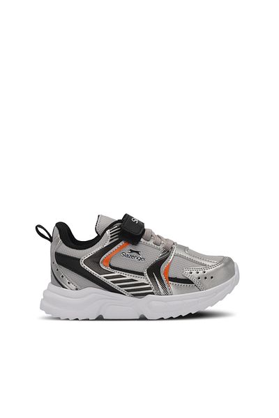 Slazenger KENDALL Unisex Kids Sneakers - Gray & Black