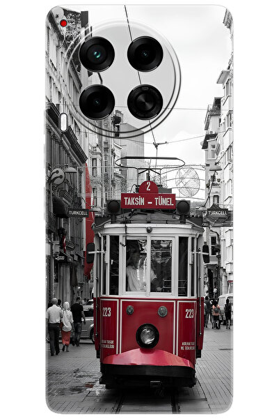 Camon Tecno 30 5G (CL7) Uyumlu Kılıf Desen Baskılı Silikon Tramvay STK:691 CP-kTMUcuB