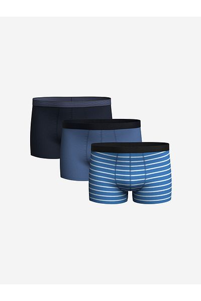 LC Waikiki Ανδρικά μπόξερ LCW 3 τμχ ελαστικά βαμβακερά - Standard Fit
