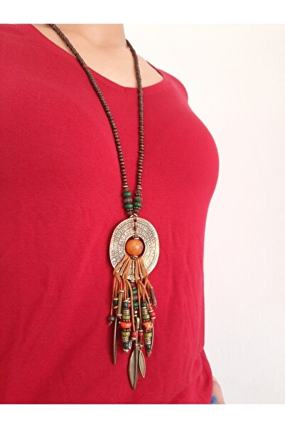 embaaksesuar سترة عرقية أعلى قلادة طويلة أصيلة