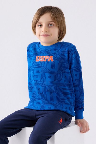 U.S. Polo Assn. Η.Π.Α. Polo Assn. Σετ φόρμας για αγόρι - Cobalt