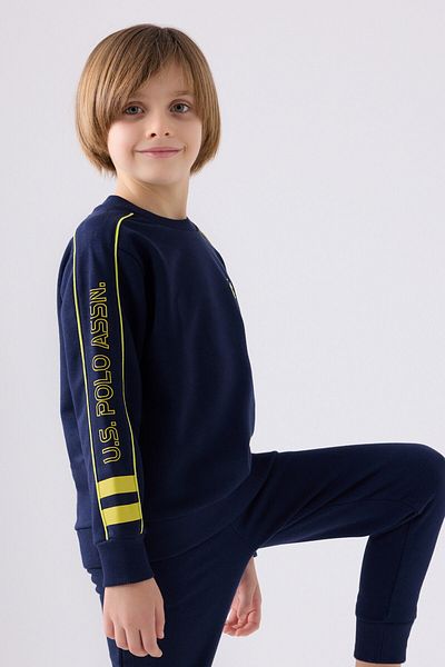 U.S. Polo Assn. Σετ φόρμας αγοριού Navy Blue