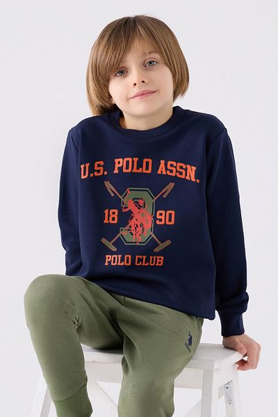 U.S. Polo Assn. Σετ φόρμας αγοριού Navy Blue