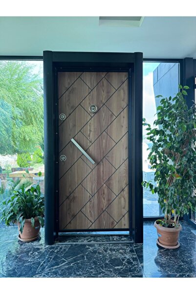 ANKA ÇELİK YAPI RUSTİK ELİT EKONOMİK SAĞ AÇILIM KALE MONOBLOK KİLİT İÇ MEKAN KAPISI