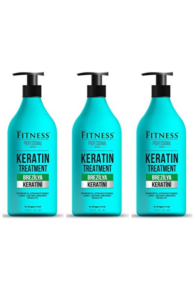 Fitness Professional Saç Düzleştirici Keratin Bakımı Kalıcı Onarıcı Brezilya ...