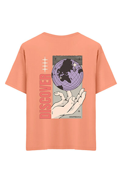 Mounte Bianca Unisex Discover - Oversize kroj T-shirt