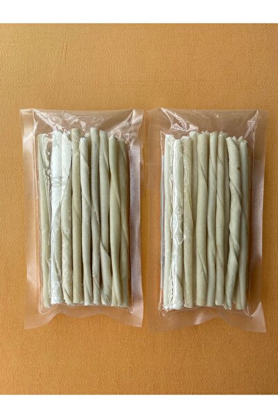 Prochef Ekonomik Ince 40 Adet Beyaz Burgu Çubuk Yavru & Küçük Irk ( Puppy Köpek Kemiği & Ödül Maması )