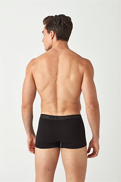 U.S. Polo Assn. Ανδρικά Μαύρα Μονά Μπόξερ 80459