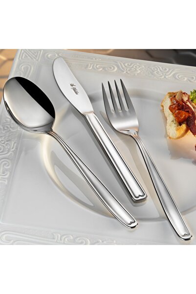 Aryıldız Kemer 18 Parça 6 Kişilik Çatal Kaşık Bıçak Takımı
