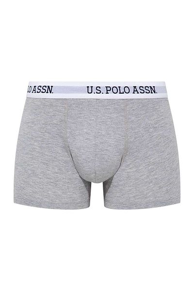 U.S. Polo Assn. Η.Π.Α. Polo Assn. 80451 Ανδρικό γκρι μελανζέ μπόξερ μονής τσέπης