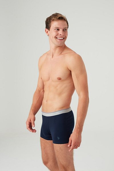 U.S. Polo Assn. Ανδρικό Navy Blue Single Boxer 80621