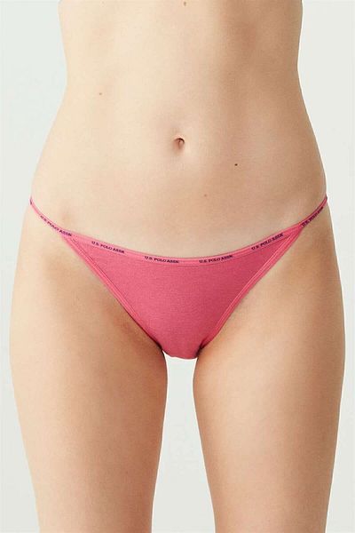 U.S. Polo Assn. Z6ET.A.7G.0.0.R0.P US Polo AssnΓυναικείο πολύχρωμο σλιπ στρινγκ 5 τεμαχίων Z6ET.A.7G.0.0.R0.P