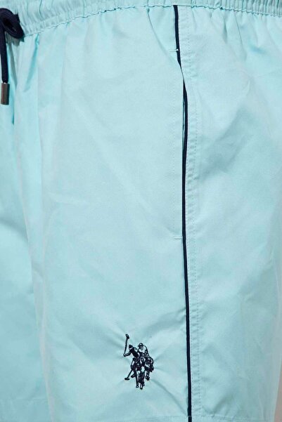 U.S. Polo Assn. Erkek Mint Orta Boy Deniz Şortu 22002