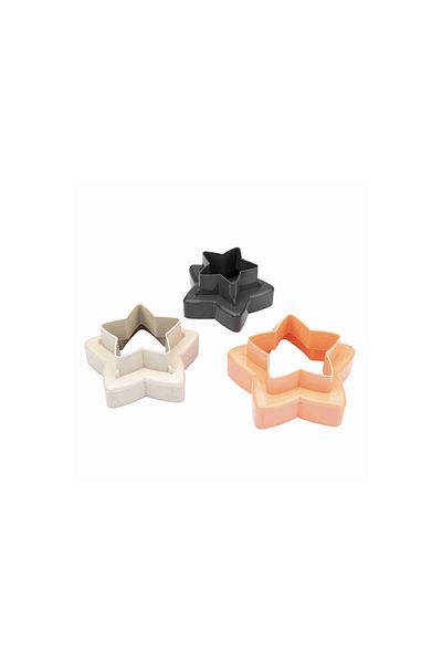 Sunplast Double Sided Star Figured Star Cookie Mold 3 Pieces - Star Cookie