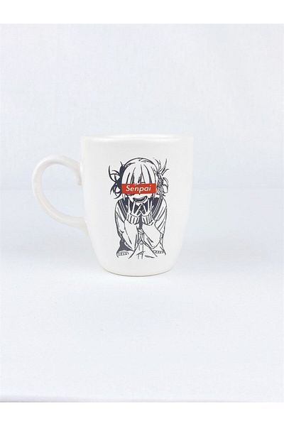 Buka Shops Senpai Anime Patterned White Mug