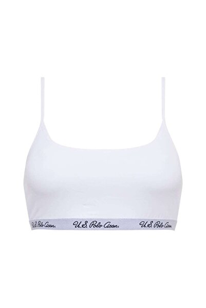 U.S. Polo Assn. Set bustieră și slip alb - damă 68000