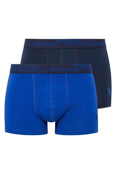 U.S. Polo Assn. Η.Π.Α. Polo Assn. Ανδρικά Saks - Navy Blue 2 Pack Boxer