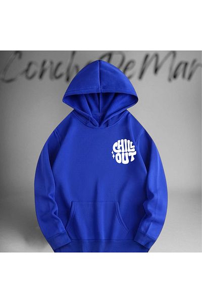 Vordevia Φούτερ Chill Out Oversize με λεπτομέρεια εκτύπωσης