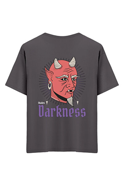 Mounte Bianca Unisex Tama - Oversize kroj T-shirt