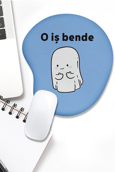 fafaatölye Mouse Pad with Wrist Support - It's in Me