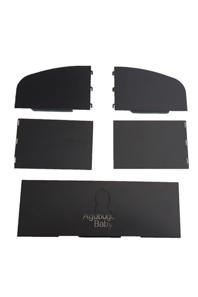 AGUBUGU BABY Width Adjustable Puzzle System Demountable Furnace Barrier