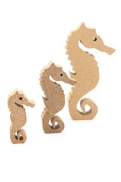 na neşeli ahşap Deniz Atı takım dik durabilen ahşap figür oyuncak Okul öncesi...