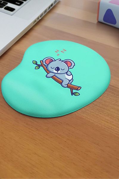 fafaatölye Mouse Pad Printed Soft Wrist Support
