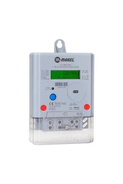 MAKEL Single Phase 1 Phase 2 Wire Electricity Meter