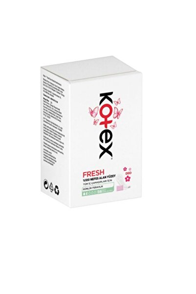 Kotex Parfümlü Günlük Ped 56 Ince