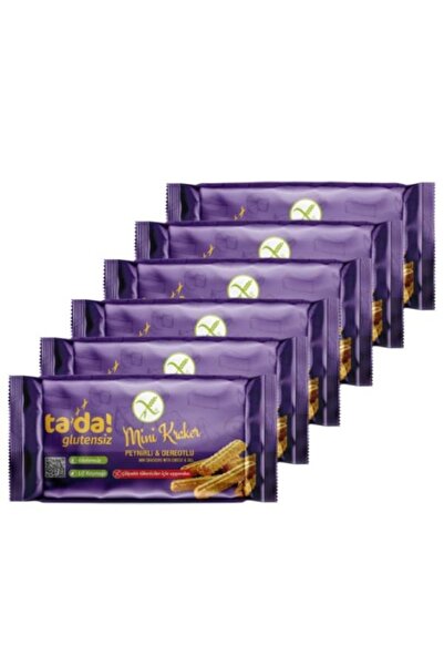 Tada Glutensiz Gluten Free Peynirli Dereotlu Mini Kraker 85 Gr (6 Adet)