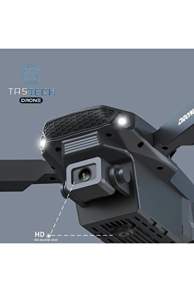 JUNGLEE Hd Çift Kameralı Wifi Profesyonel Drone Led Işıklı Katlanabilir Drone Şarjlı Uzaktan Kumandalı