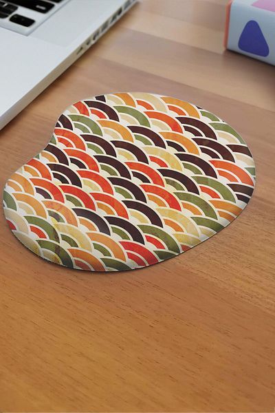 fafaatölye Mouse Pad Printed with Wrist Support