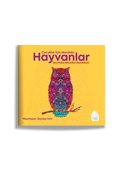 Mahlas Yayınları Zeynep Hızır - Mandala for Children - Coloring Set (3 Books)