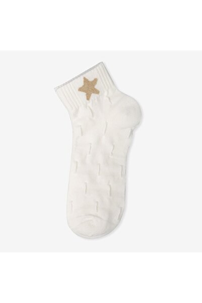 Bolero Чифт от 3 къси летни чорапи с блясък и бродерия