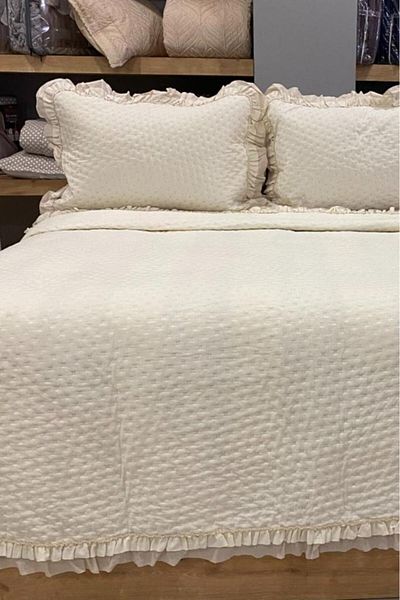 Çeyiz Diyarı Double Canula Fiber Filled Bedspread - 240x260 Cm