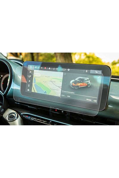 ZDN Case Fiat 500E 2021-2023 - Navigation Multimedia, Nano Screen and Protective Film