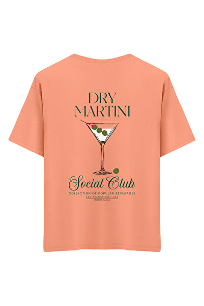 Mounte Bianca Unisex suvi martini - Oversize kroj T-shirt
