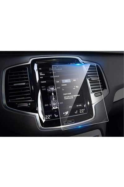 ZDN Case For Volvo Xc40 Screen Protector 8.7" Multimedia Navigation Tempered Nano Screen Protector Film 2018-2021