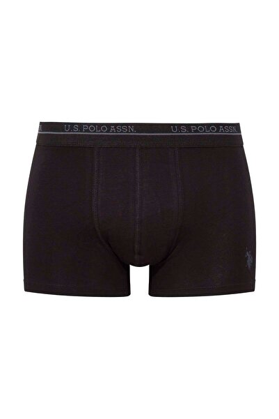 U.S. Polo Assn. Ανδρικό Anthracite Melange - Μαύρο Boxer 2 τεμαχίων 80353
