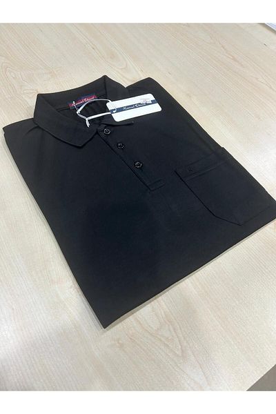 KEMAL EKİNCİ Quality Men's Polo Collar Pocket T-Shirt