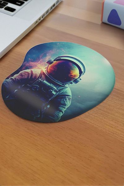 fafaatölye Mouse Pad Printed with Wrist Support
