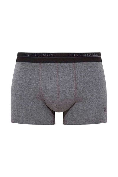 U.S. Polo Assn. Ανδρικό Anthracite Melange - Μαύρο Boxer 2 τεμαχίων 80353
