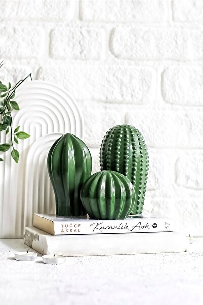 LALEZEN HOME Kaktüs 3lü Biblo